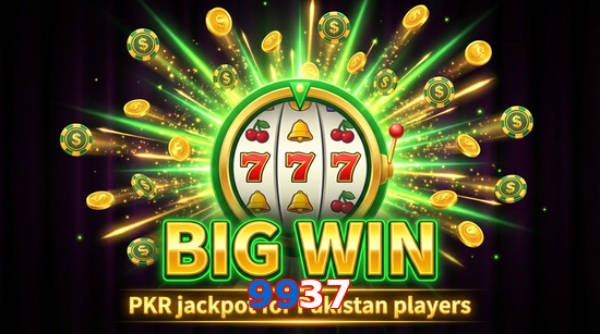 Big win animation on 9937 slot game